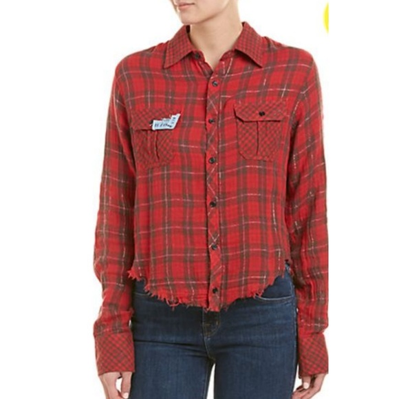 Red Plaid Shirt - Picture 1 of 4